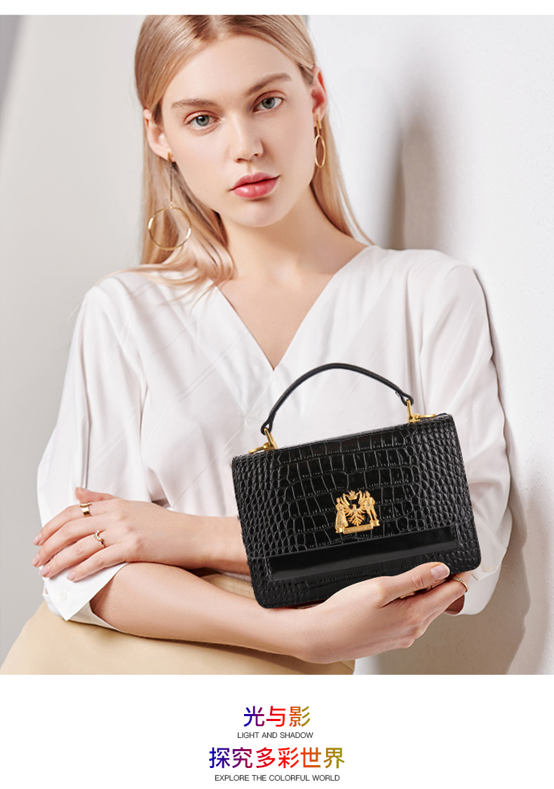 liemoch/利马赫利马赫真皮时尚女包2021春夏 新款女包手提斜挎两大气