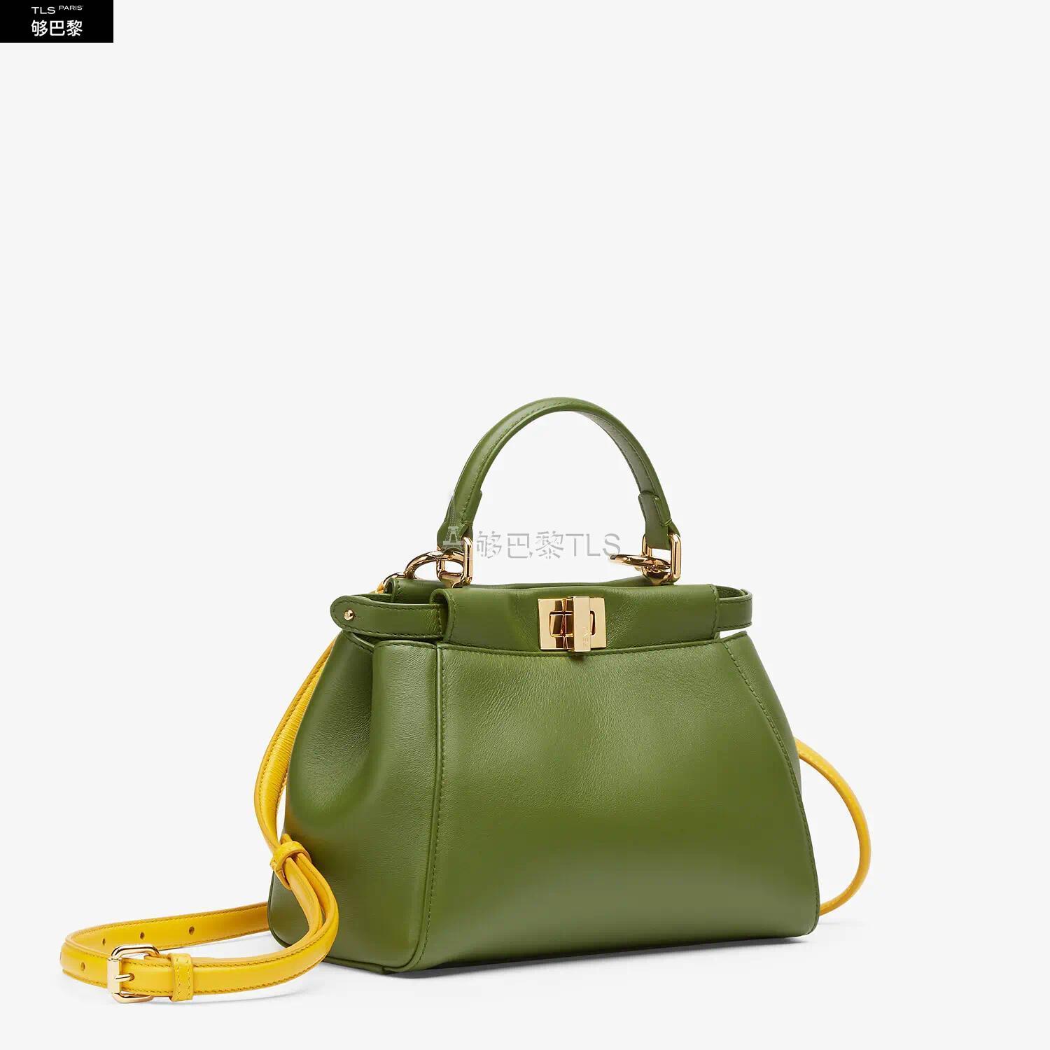 【包邮包税】 fendi芬迪 21年秋冬 女士 单肩包 peekaboo iconic迷你