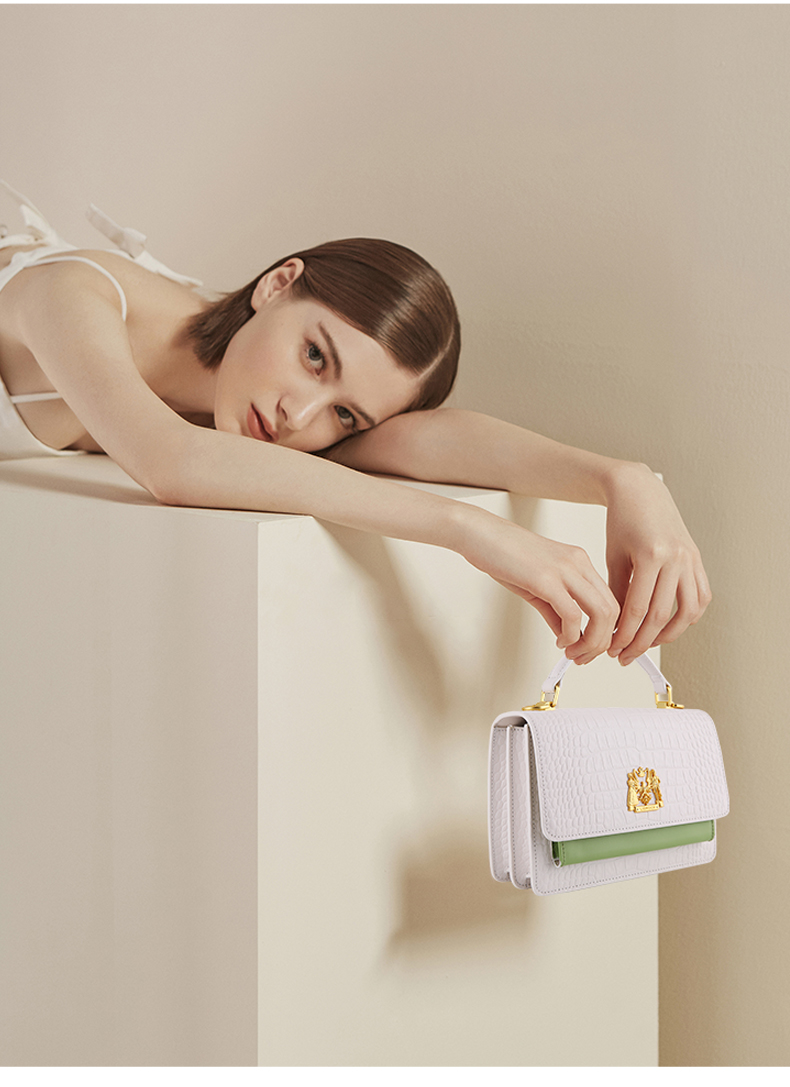 liemoch/利马赫【头层牛皮】时尚女包2021 新款女包手提斜挎两大气