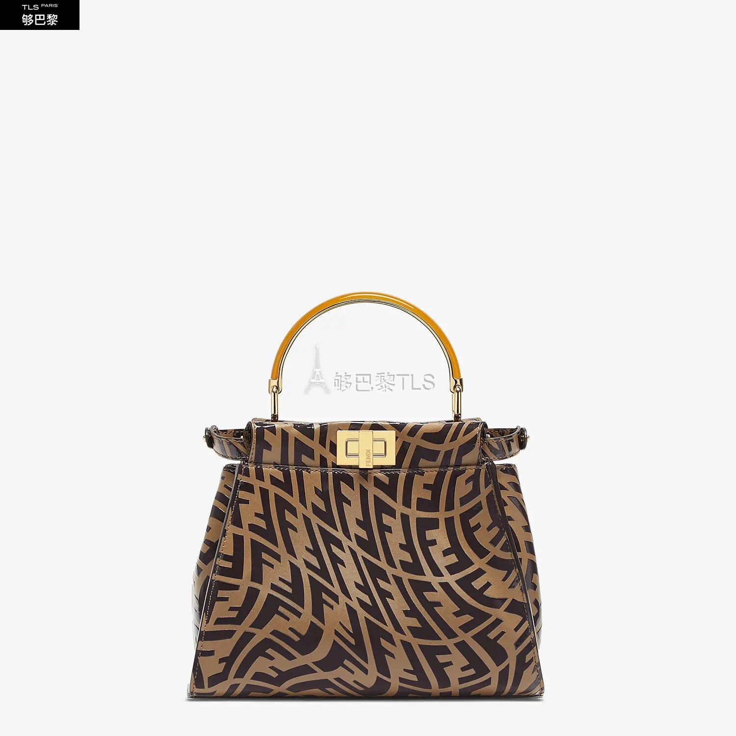 【包邮包税】 fendi芬迪 21年秋冬 女士 单肩包 peekaboo iconic迷你