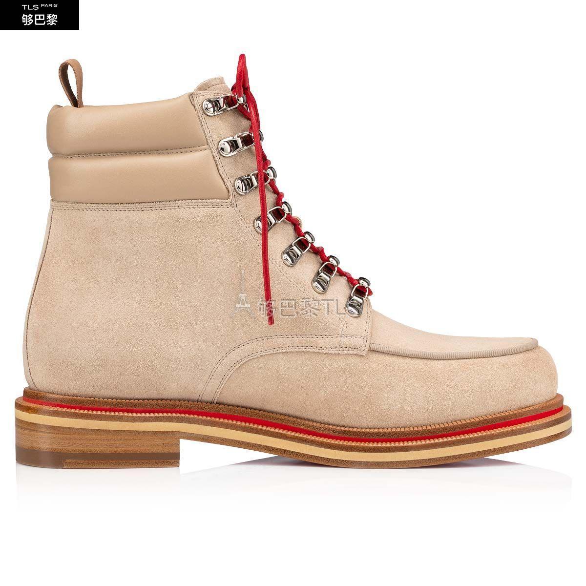 【包邮包税】 cl红底鞋 21年秋冬 男士 短靴 alopista 3210540i428
