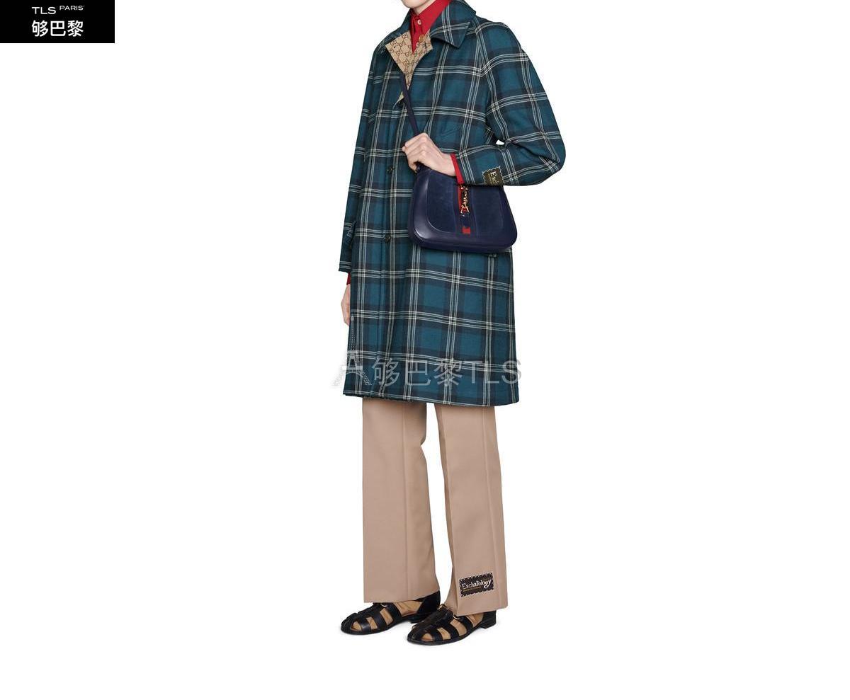 【包邮包税】 gucci古驰 21年秋冬男士 苏格兰格纹