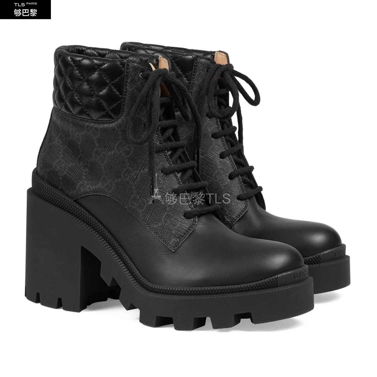 【包邮包税】 gucci古驰 21年春夏 女士 女士gg踝靴 659691 uc810