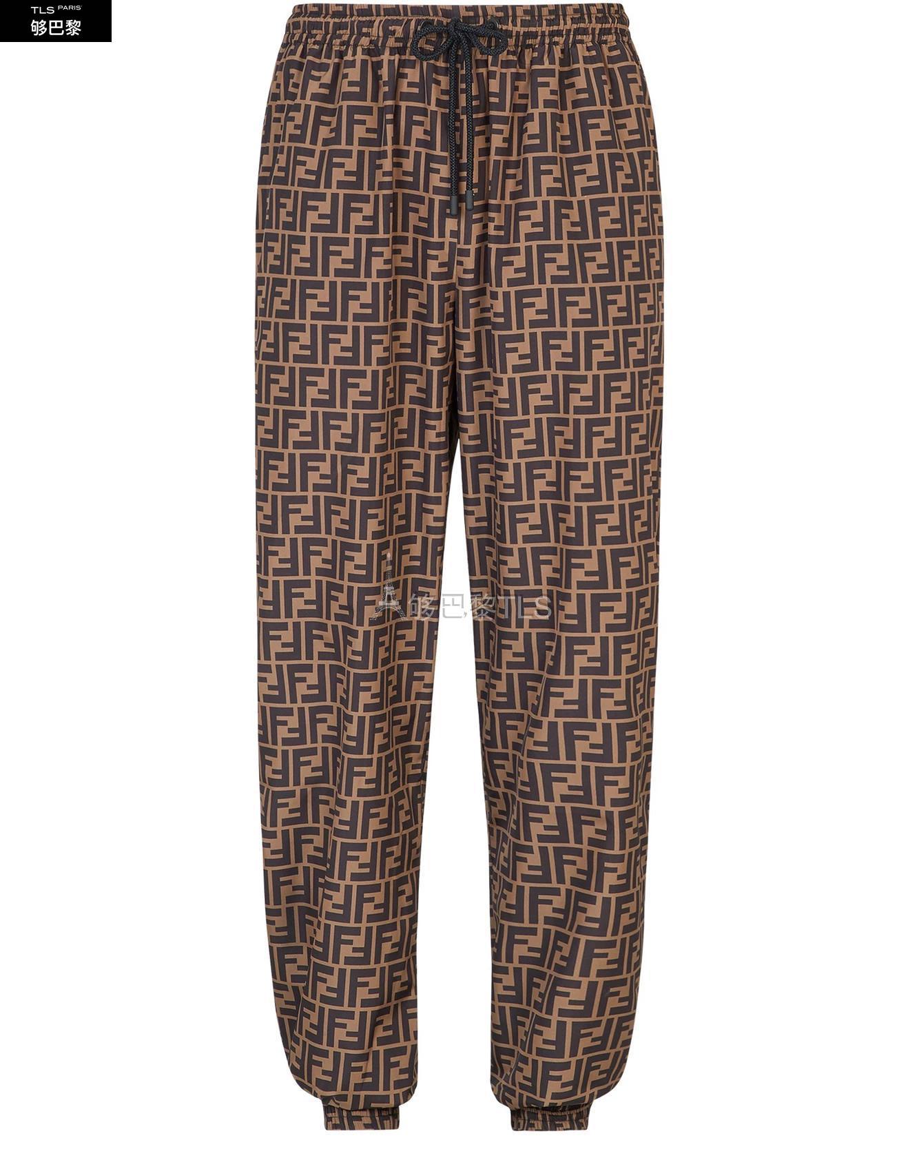 【包邮包税】 fendi芬迪 21年春夏 男士 休闲裤 长