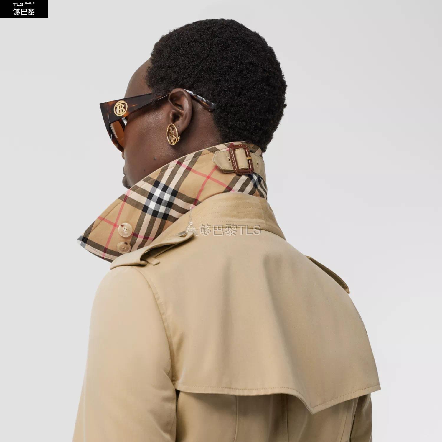 【BURBERRY博柏利 女士风衣】【包邮包税】 BURBERRY 23年春夏 女士 切尔西版型 - 中长款 Heritage Trench ...