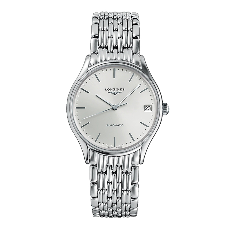 【包税】预订款1个月 longines/浪琴 律雅系列 男女通用银色圆形表盘