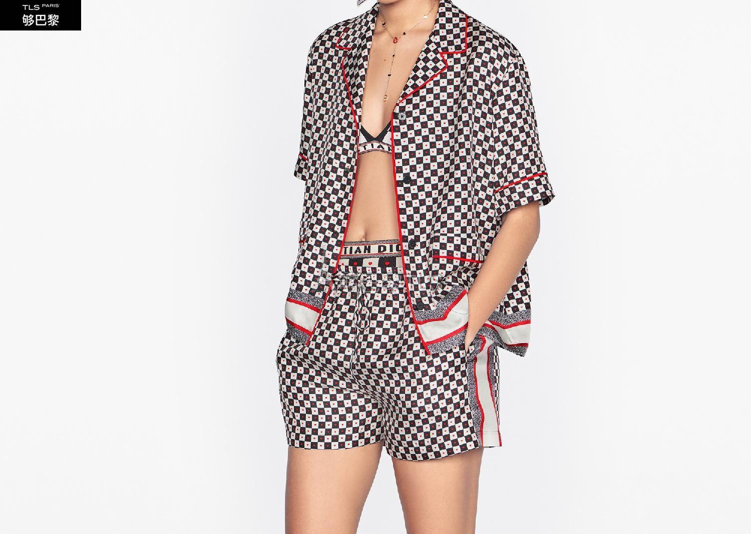 【包邮包税】 dior迪奥 21年春夏 女士 短裤 dioramour 短裤 151p20a