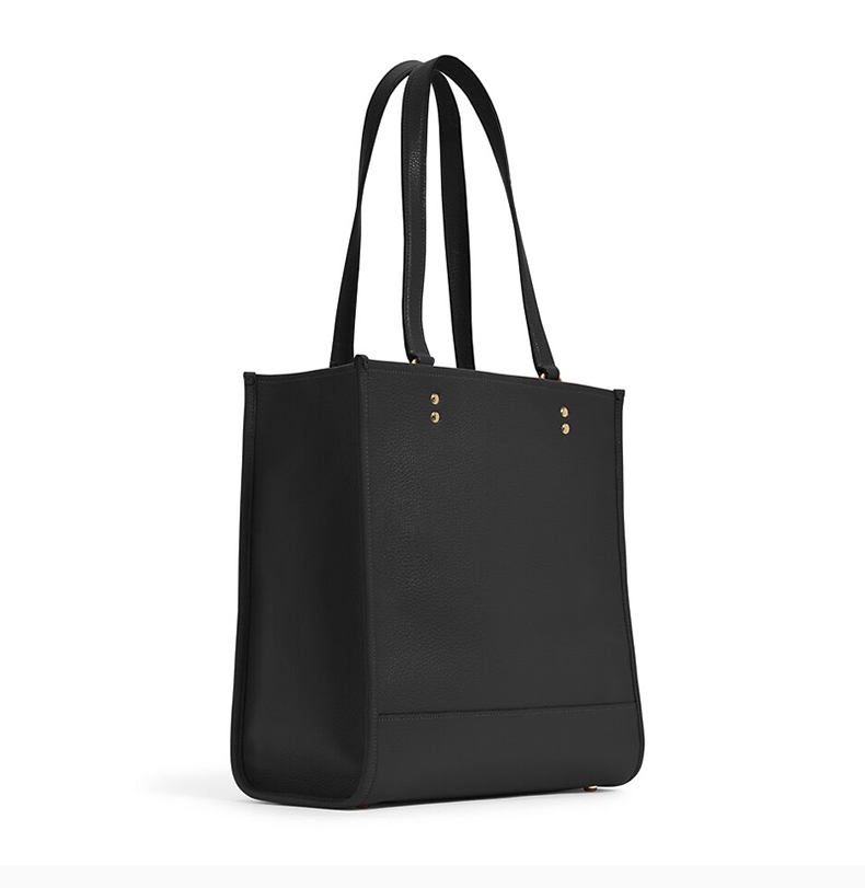 coach/蔻驰【21春夏新款】 女士精制鹅卵石皮革logo图案手提包单肩包