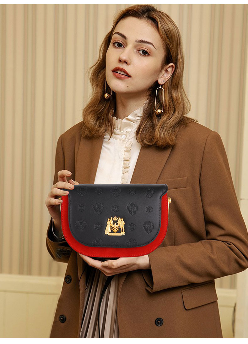 利马赫 【头层牛皮】2021 百搭大容量单肩包正品女斜挎包新品女包