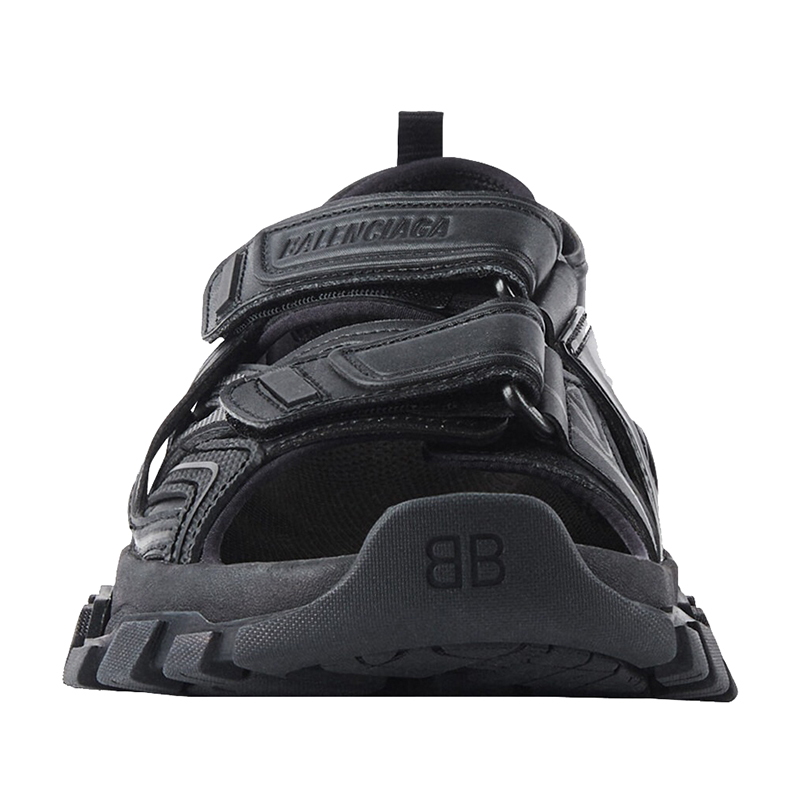 【包税】balenciaga/巴黎世家 21年秋冬新款 track系列 女士黑色氯丁