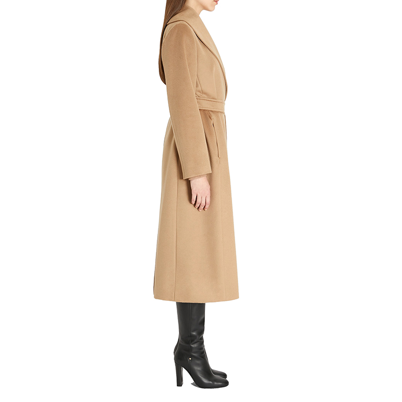 【包税】maxmara/麦丝玛拉 经典款 loriana系列 女士驼色羊毛大衣