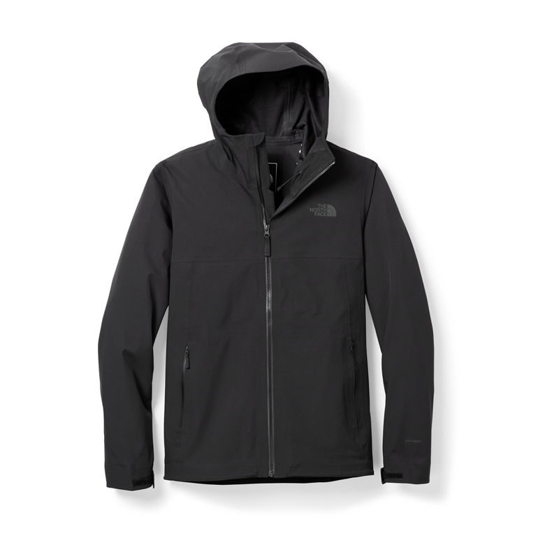 north face/北面 秋冬款 男款 户外 休闲 纯色 连帽 防风防水冲锋衣