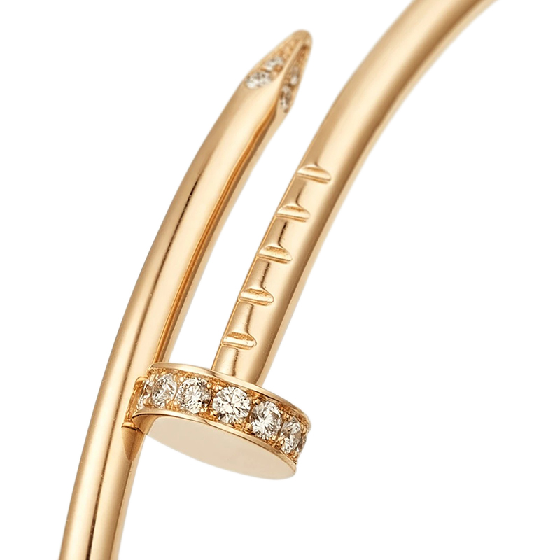 【包税】cartier/卡地亚 经典juste un clou系列 小号18k金黄金镶嵌