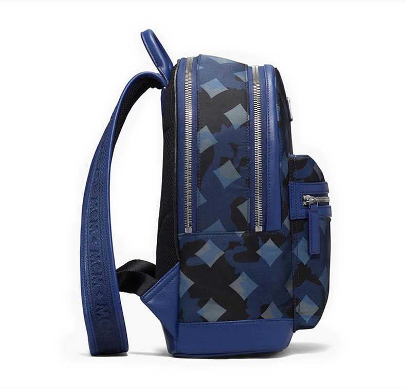 mcm 男士拼色迷彩尼龙小号双肩包背包男包 muk9adt91多色可选