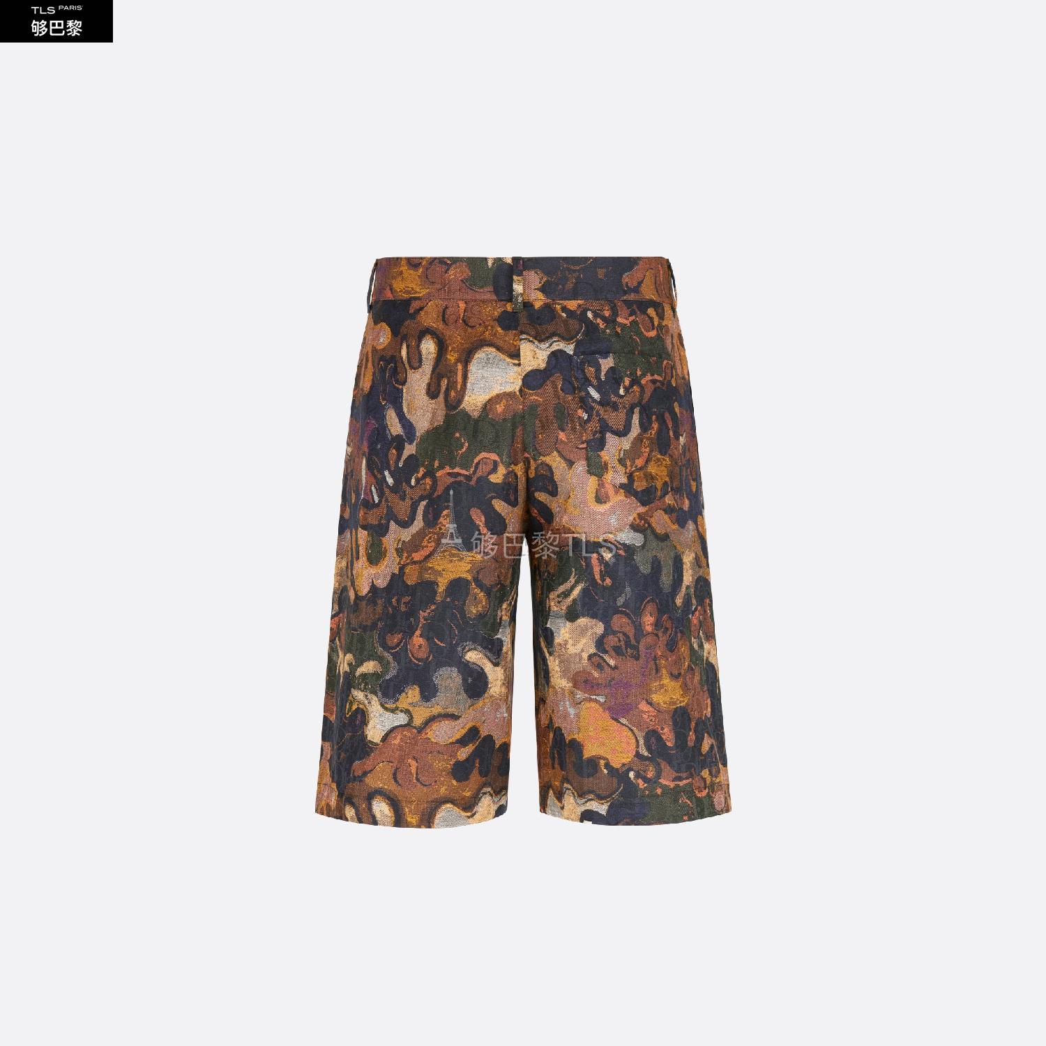 【包邮包税】 dior迪奥 21年秋冬 男士 短裤 dior and peter doig