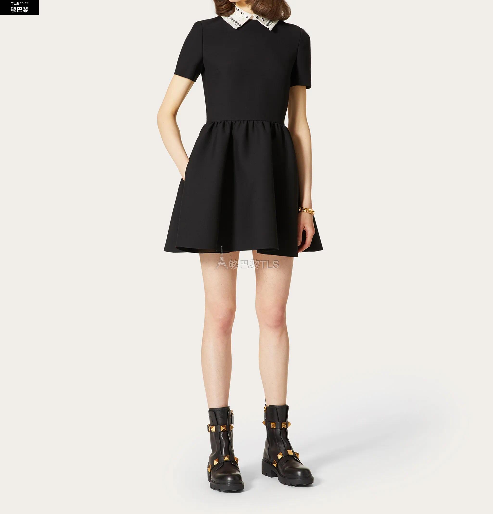 【包邮包税】 valentino华伦天奴 21年秋冬 女士 连衣裙 robe brodée