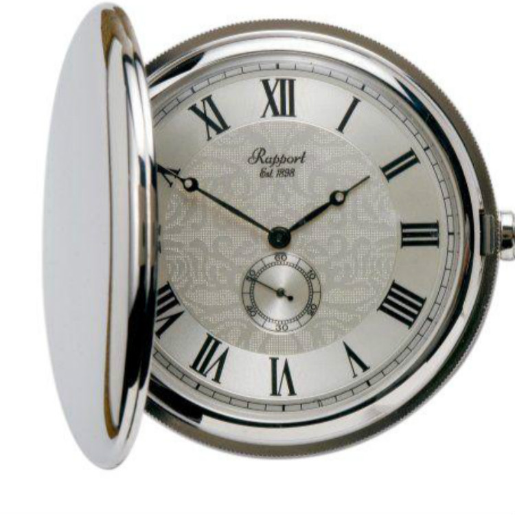 rapport london/rapport london 石英全猎人银色怀表 pw85【定制商品