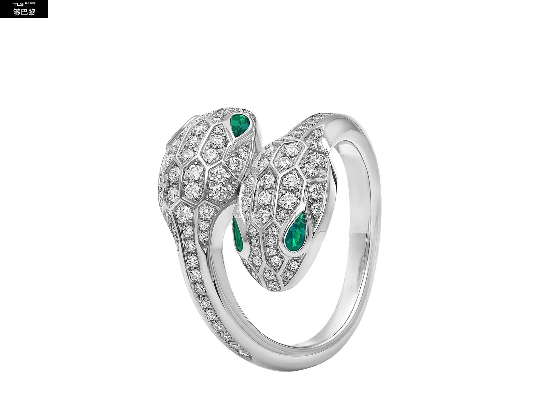 【包邮包税】 bvlgari宝格丽 21年秋冬 女士 戒指 serpenti seduttori