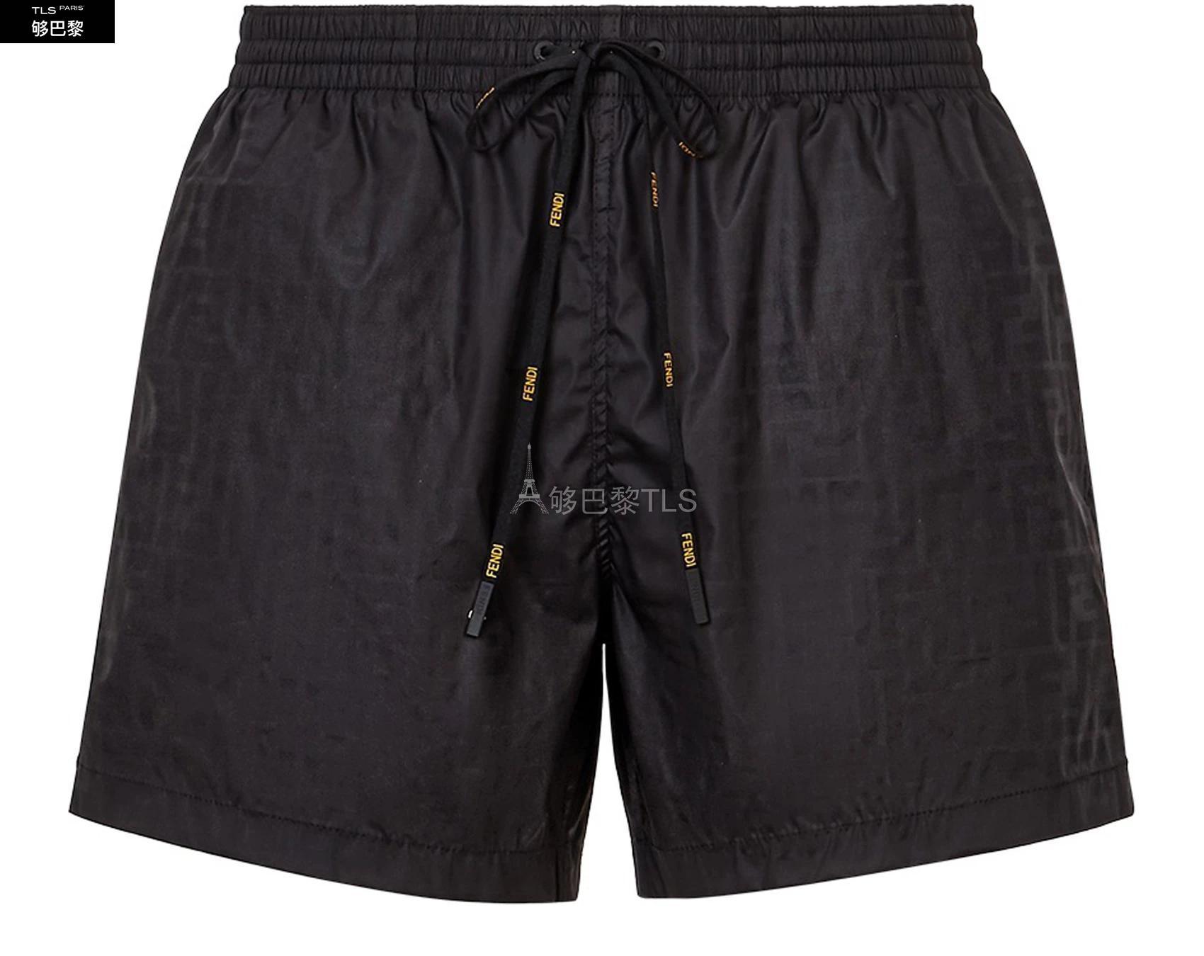 【包邮包税】 fendi芬迪 21年秋冬 男士 短裤 游泳短裤 fenbvha2bck