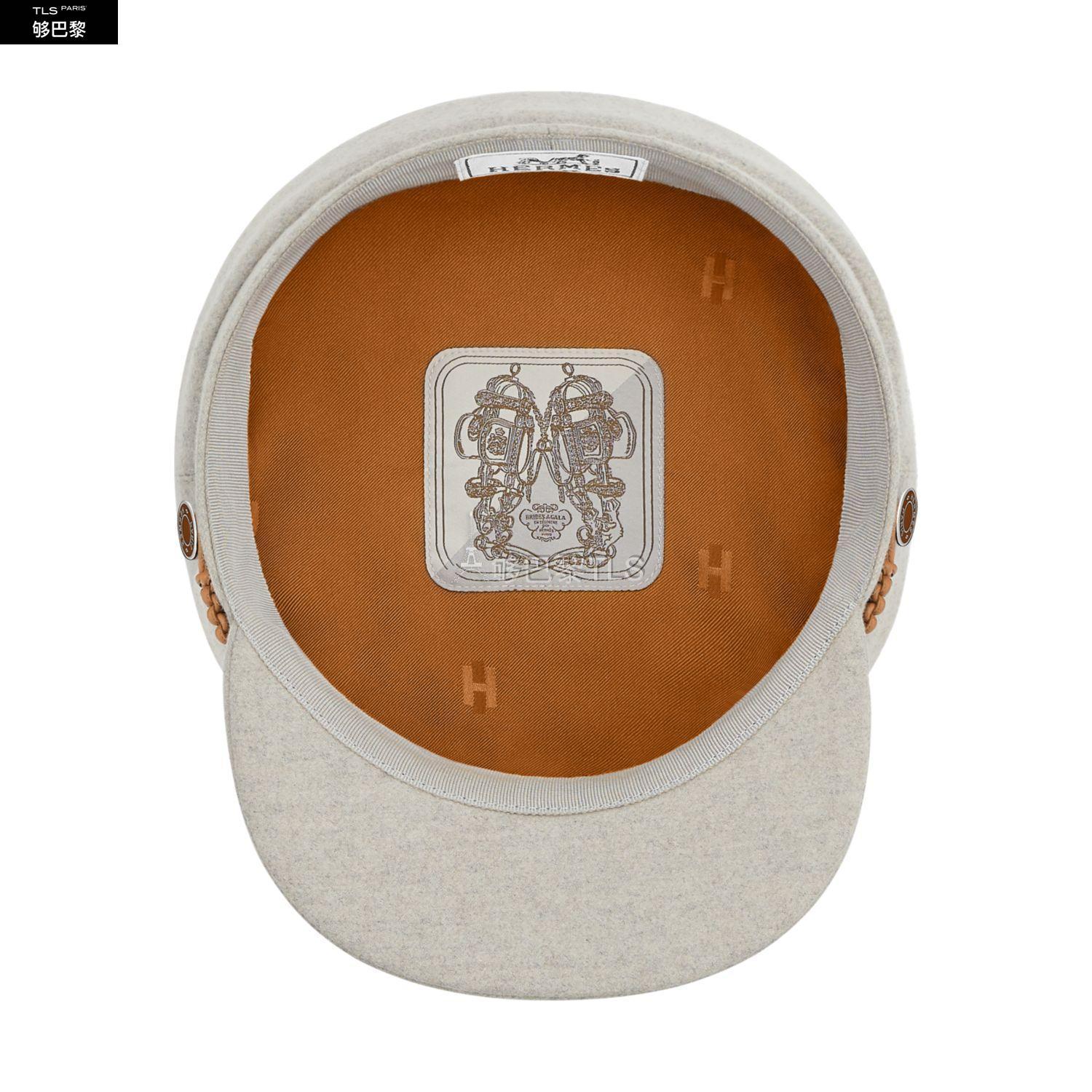 description produitcasquette en drap de cachemire deperlant