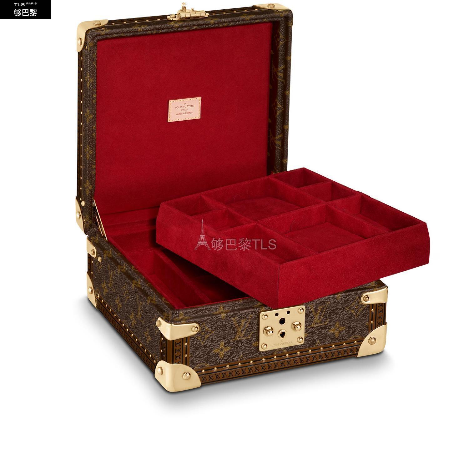 包税】 lv路易威登 21年秋冬 女士 珠宝盒 coffret joaillerie 珠宝箱