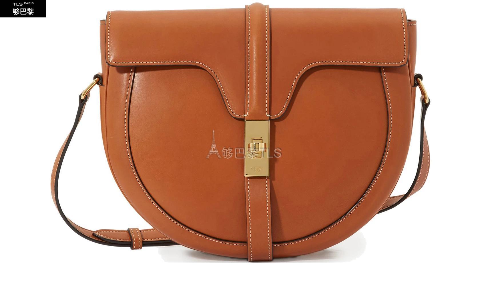 【包邮包税】 celine赛琳思琳 21年秋冬 女士 单肩包 中号天然小牛皮