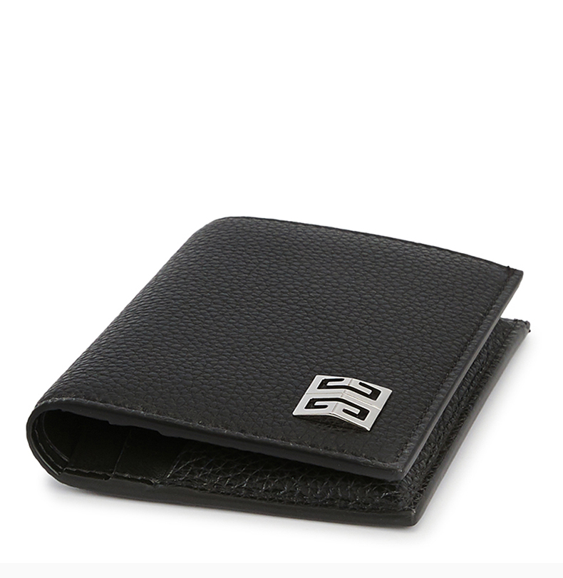 givenchy/纪梵希 男士黑色牛皮钱夹钱包 bk608mk18a-001