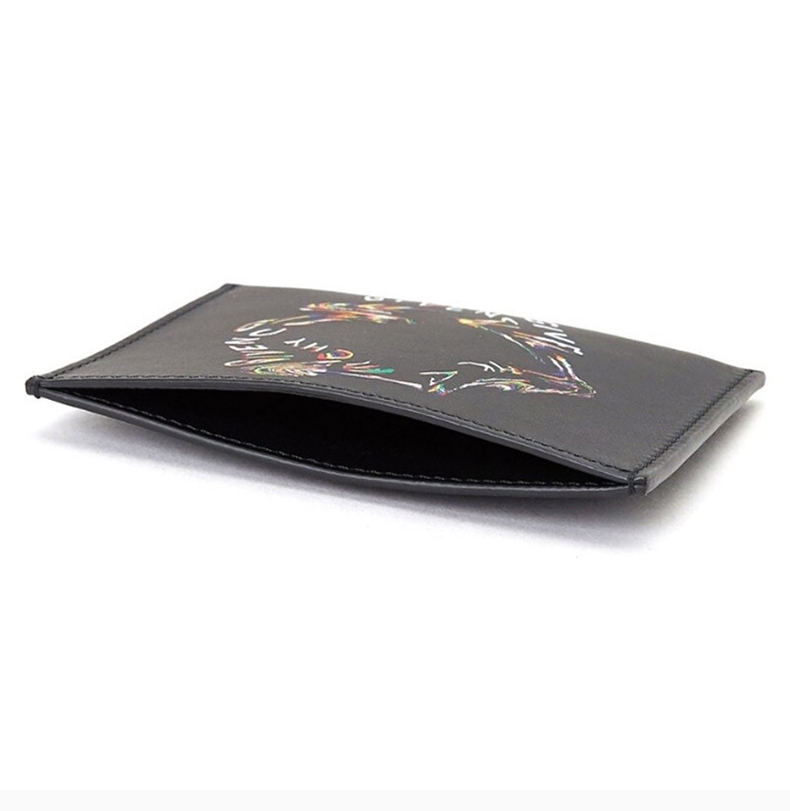 【包税】givenchy/纪梵希 男士黑色徽标皮革卡夹卡包男包 bk6003k0yv