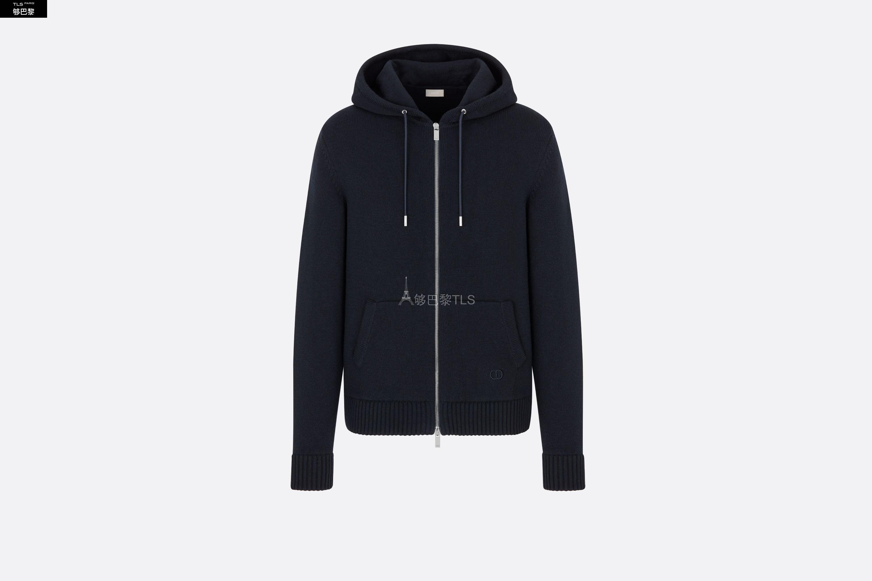 【包邮包税】 dior迪奥 21年秋冬 男士 卫衣 拉链连帽运动衫 113m200