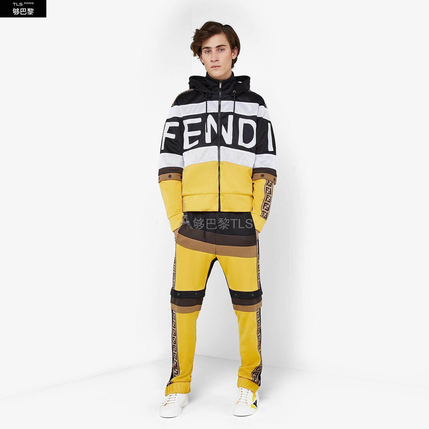 【包邮包税】 fendi芬迪 21年秋冬 男士 休闲裤 pantalon en acetat*w