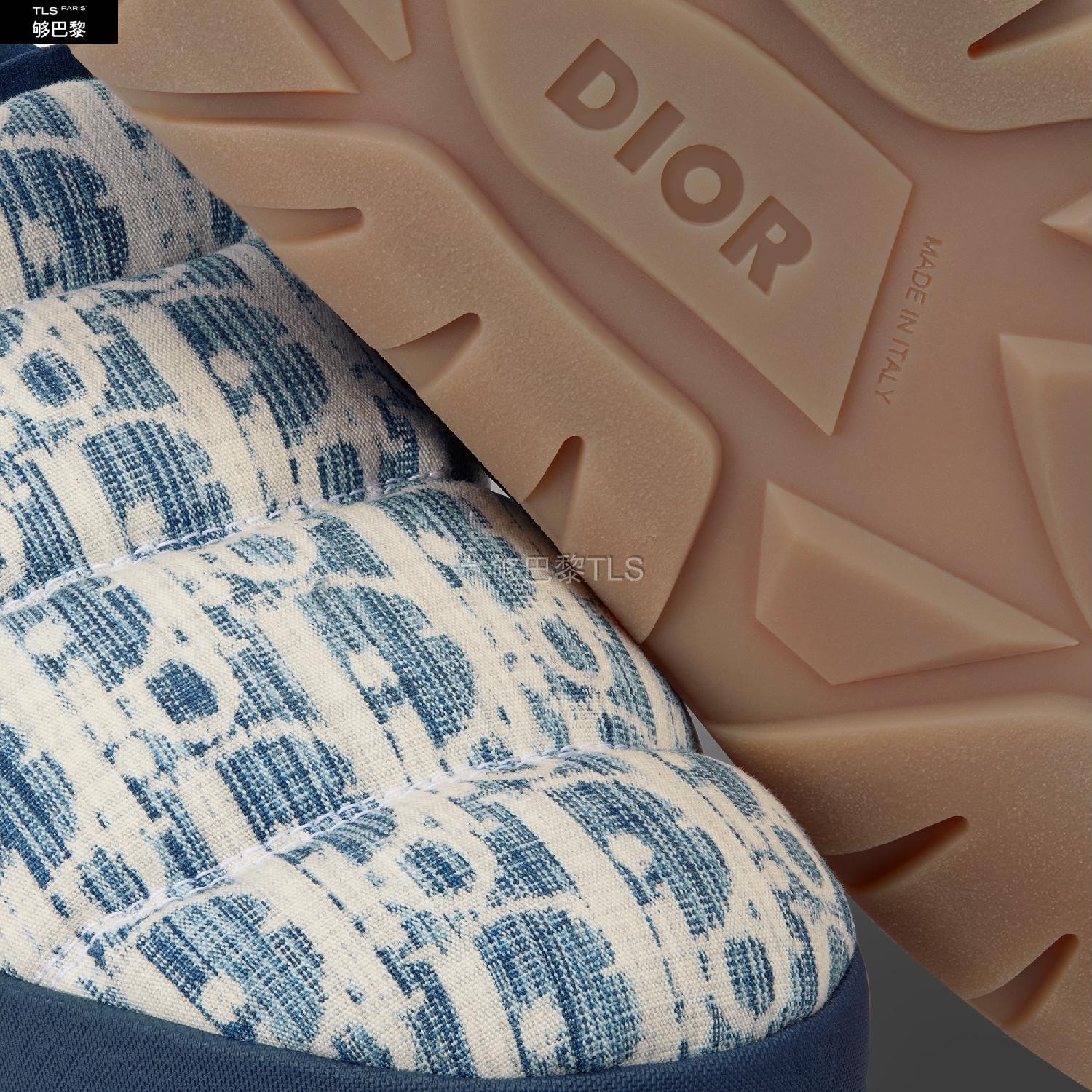 【包邮包税】 dior迪奥 21年秋冬 男士 拖鞋 dior snow 拖鞋 3sa089z