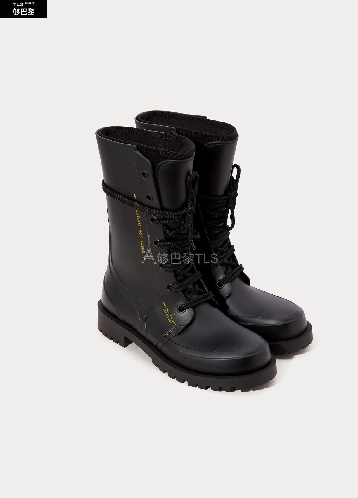 【包邮包税】 dior迪奥 21年秋冬 女士 短靴 diorcamp 橡胶短靴 dio