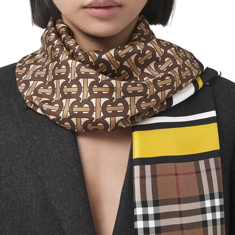 【burberry博柏利 丝巾】【包税】burberry/博柏利 21年秋冬新款 女士