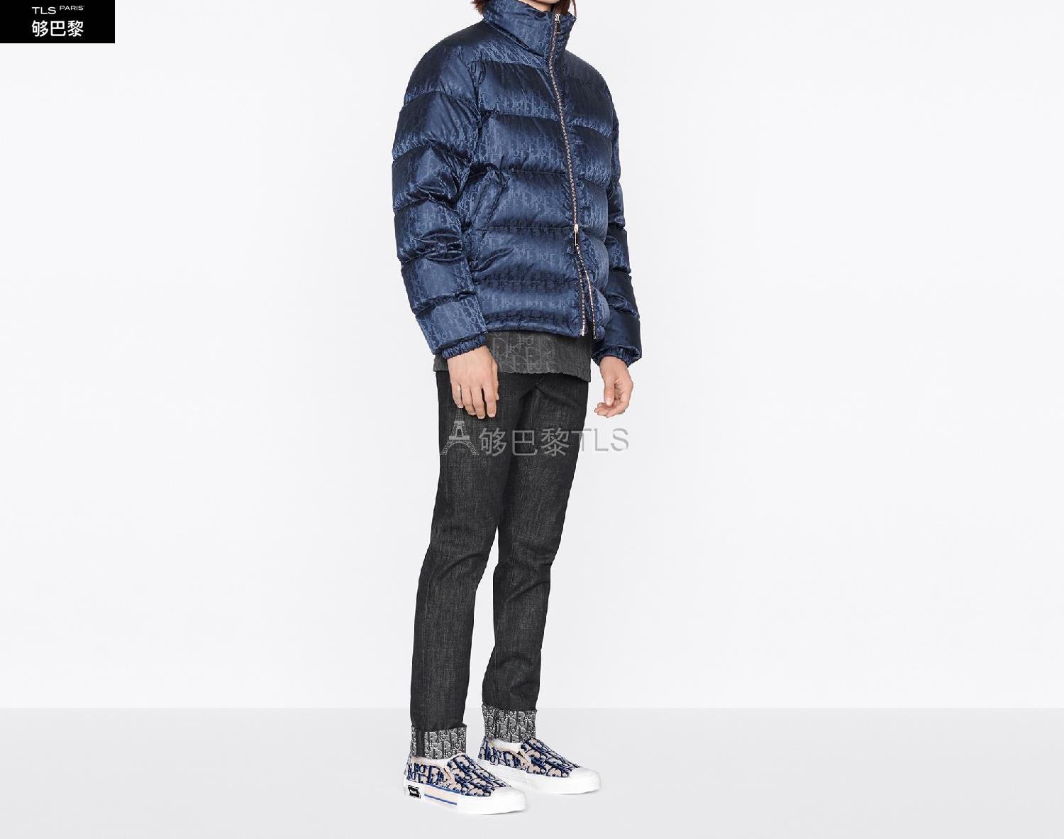 【包邮包税】 dior迪奥 21年秋冬 男士 羽绒服 doudoune dior oblique