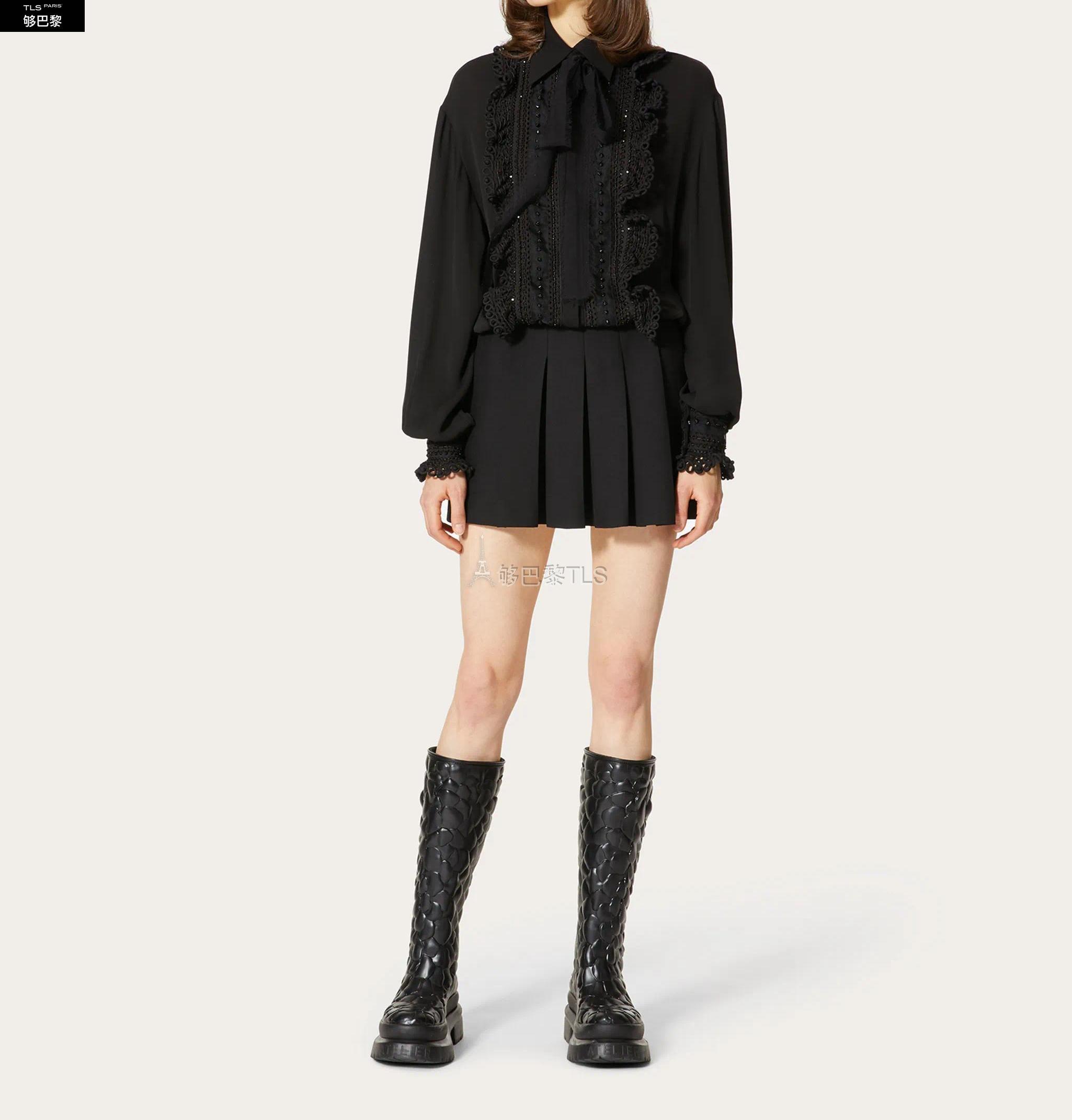 【包邮包税】 valentino华伦天奴 21年秋冬 女士 连衣裙 robe brodée