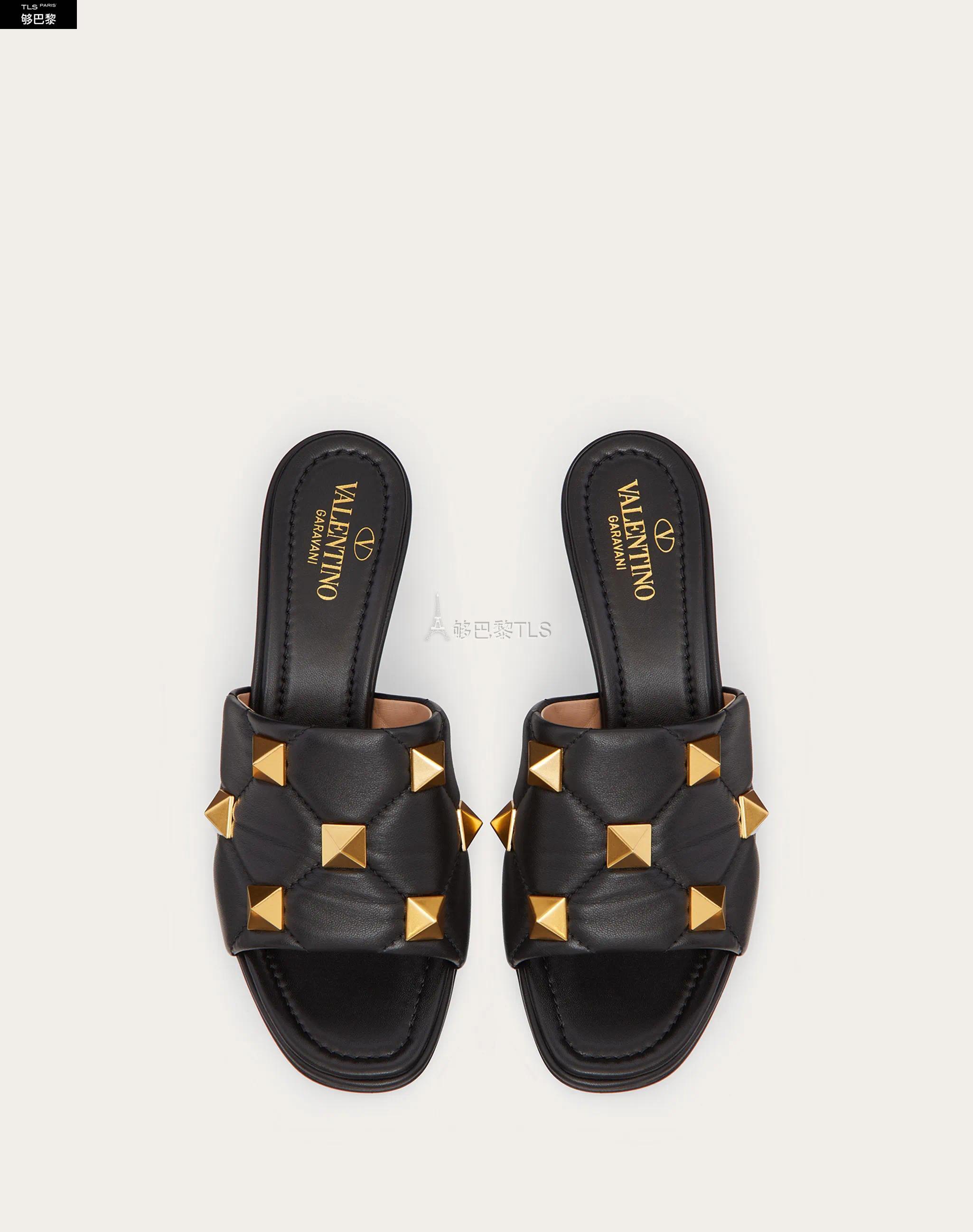 【包邮包税】 valentino华伦天奴 21年秋冬 女士 中跟凉鞋 claquettes