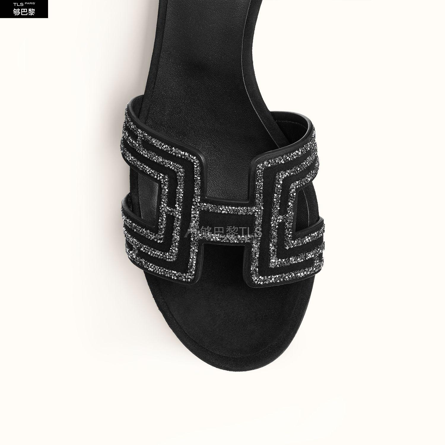 【包邮包税】 hermes爱马仕 21年秋冬 女士 高跟凉鞋 sandales oasis