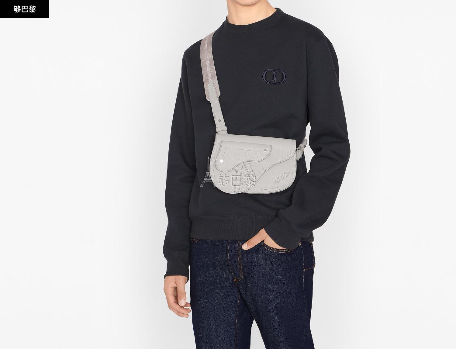 【包邮包税】 dior迪奥 21年秋冬 男士 单肩包 马鞍包 1adpo095ymj