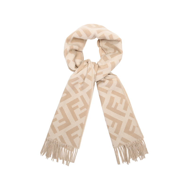 fendi/芬迪 女士羊绒围巾 fxt260 a8rs
