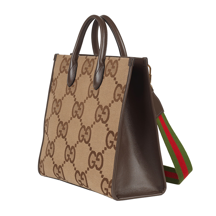 【GUCCI古驰 手提包】GUCCI/古驰 饰超级双G图案托特包 帆布/配皮 678839UKMDG【正品 价格 图片】 - 寺库网