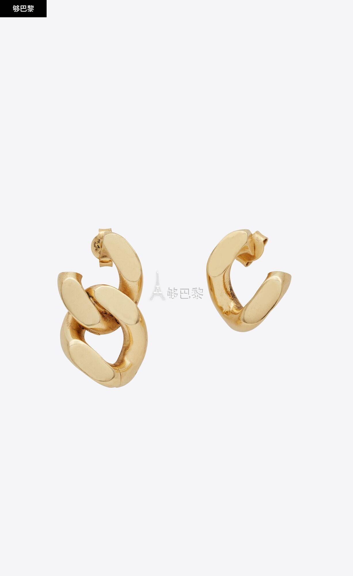 【包邮包税】 ysl圣罗兰saint laurent 22年春夏 女士 耳环 boucles d