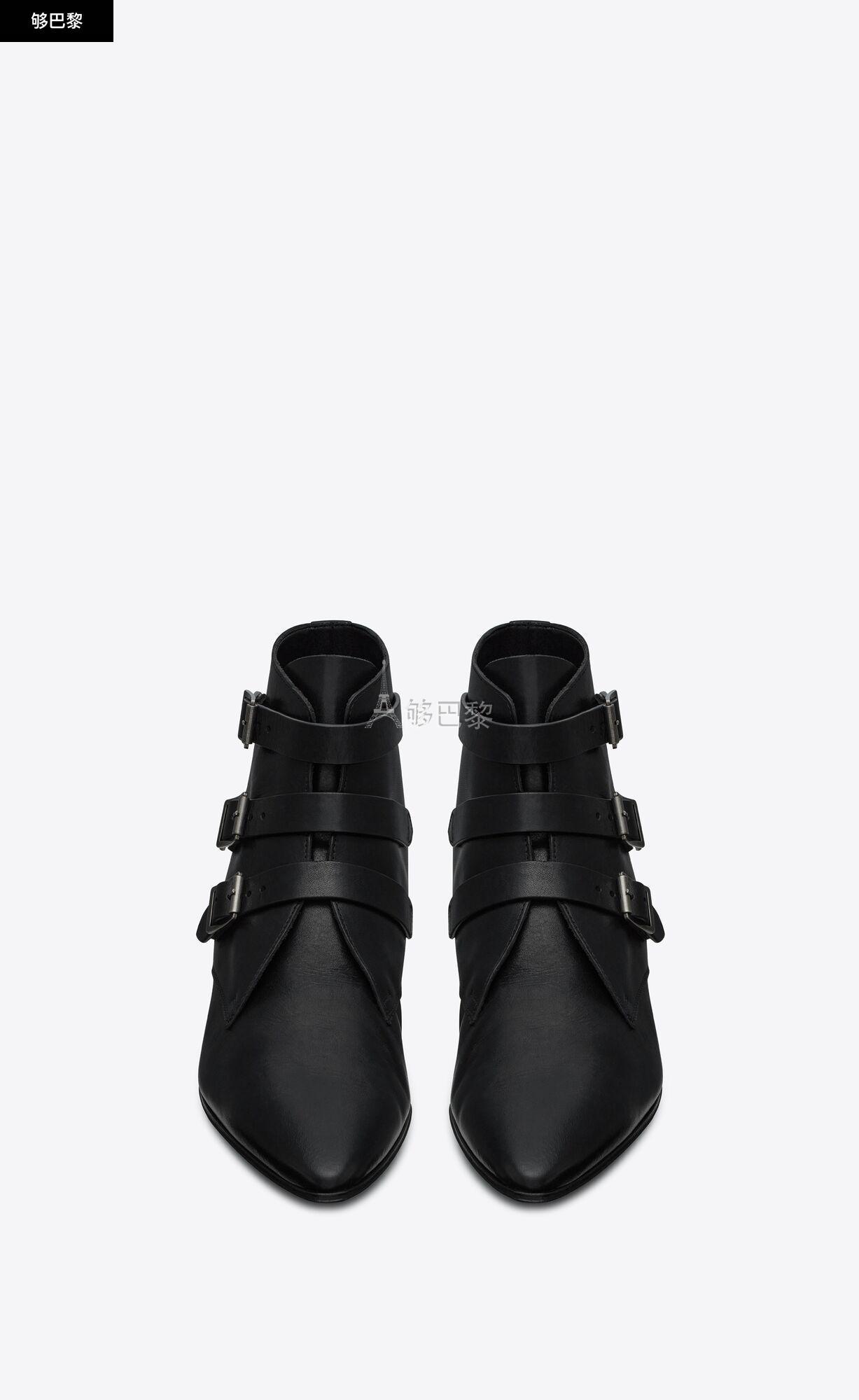 【包邮包税】 ysl圣罗兰saint laurent 22年春夏 男士 短靴 stan光滑