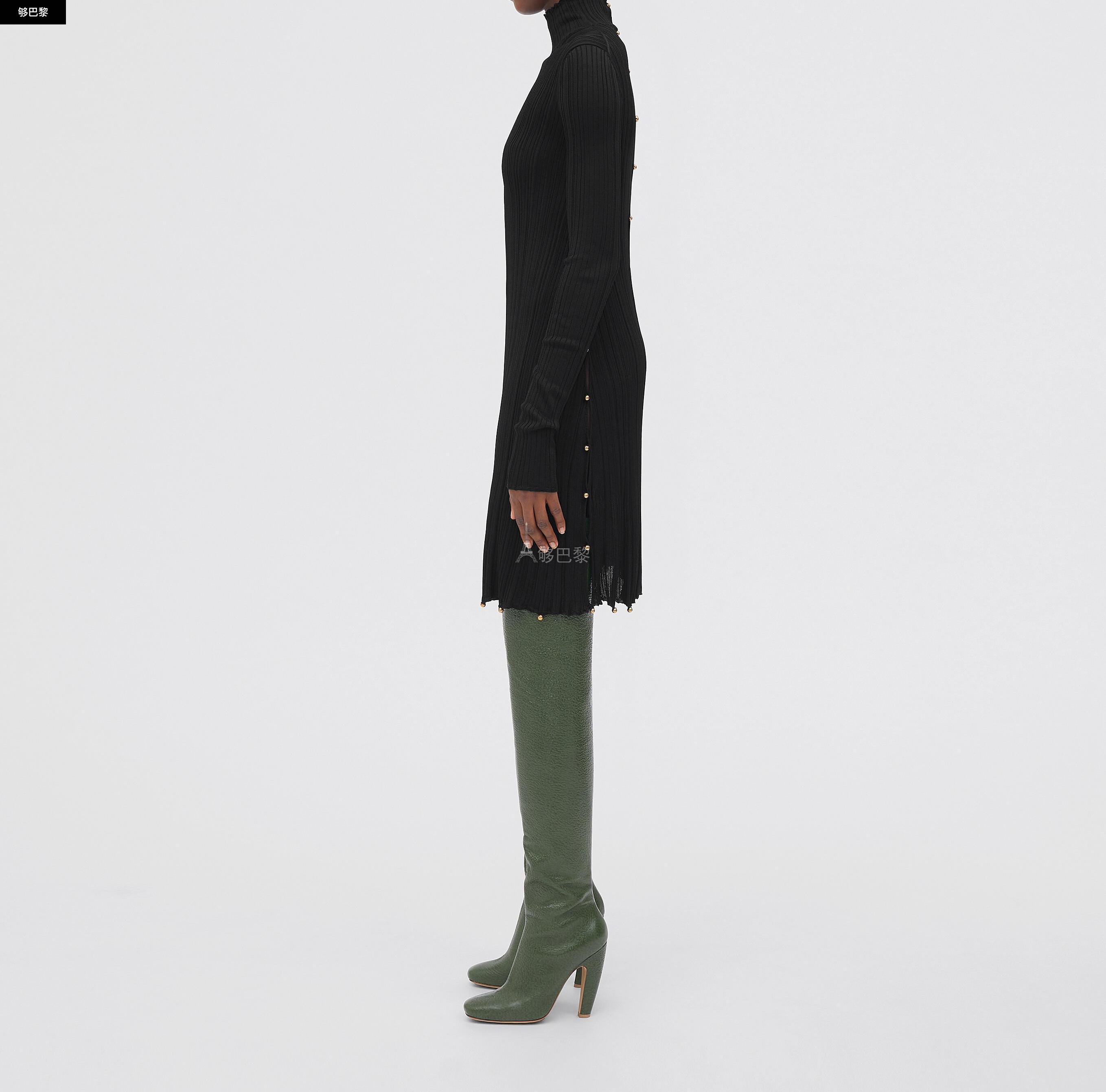 【Bottega Veneta葆蝶家 女士连衣裙】【包邮包税】 BV葆蝶家 23春夏 女士 连衣裙 robe plissee en ...