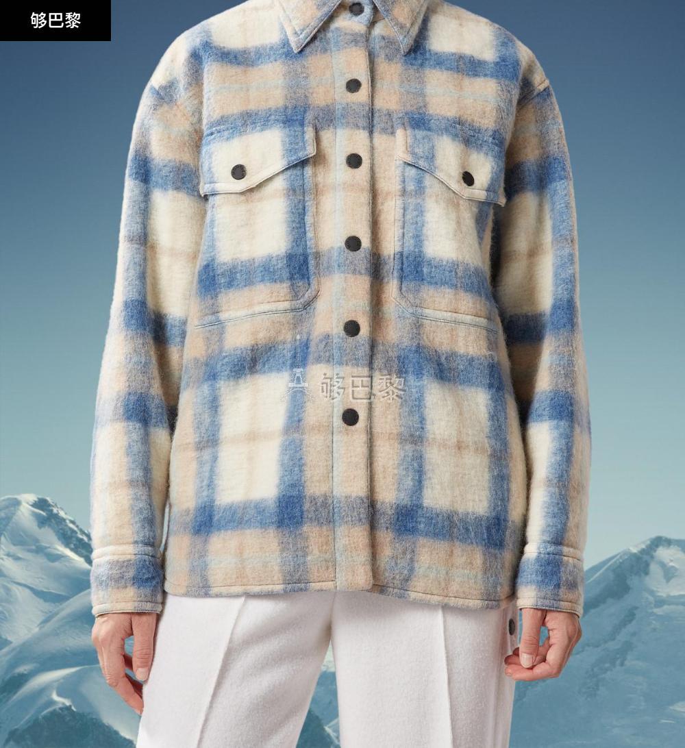  moncler moncler 23 thusy wool shacket