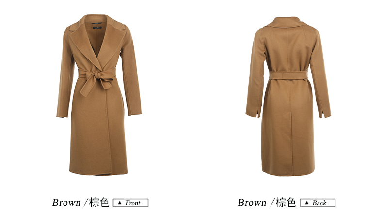 MaxMara/麦丝玛拉女士绵羊毛宽松呢大衣90160329000PAULI0