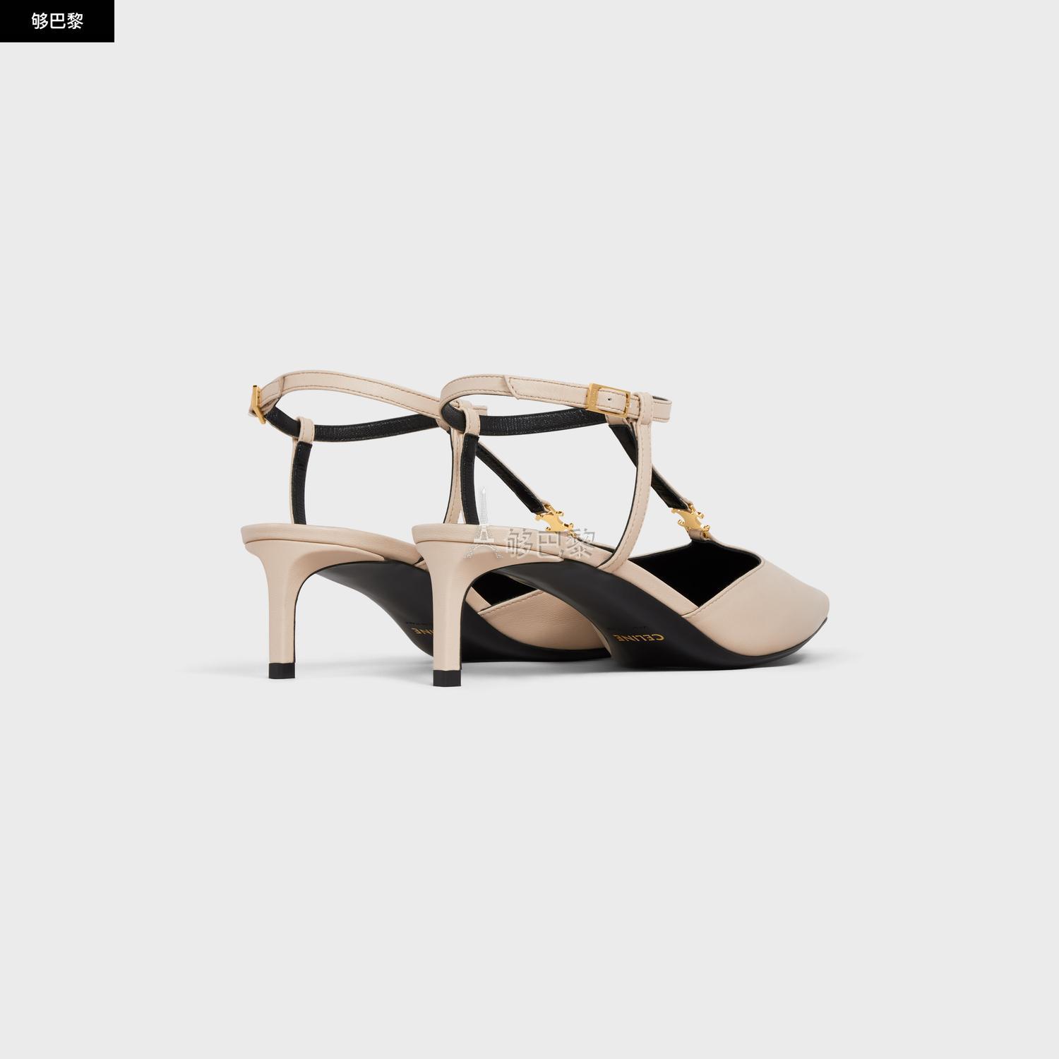 【包邮包税】 celine赛琳思琳 23年春夏 女士 高跟鞋 kitten triomphe