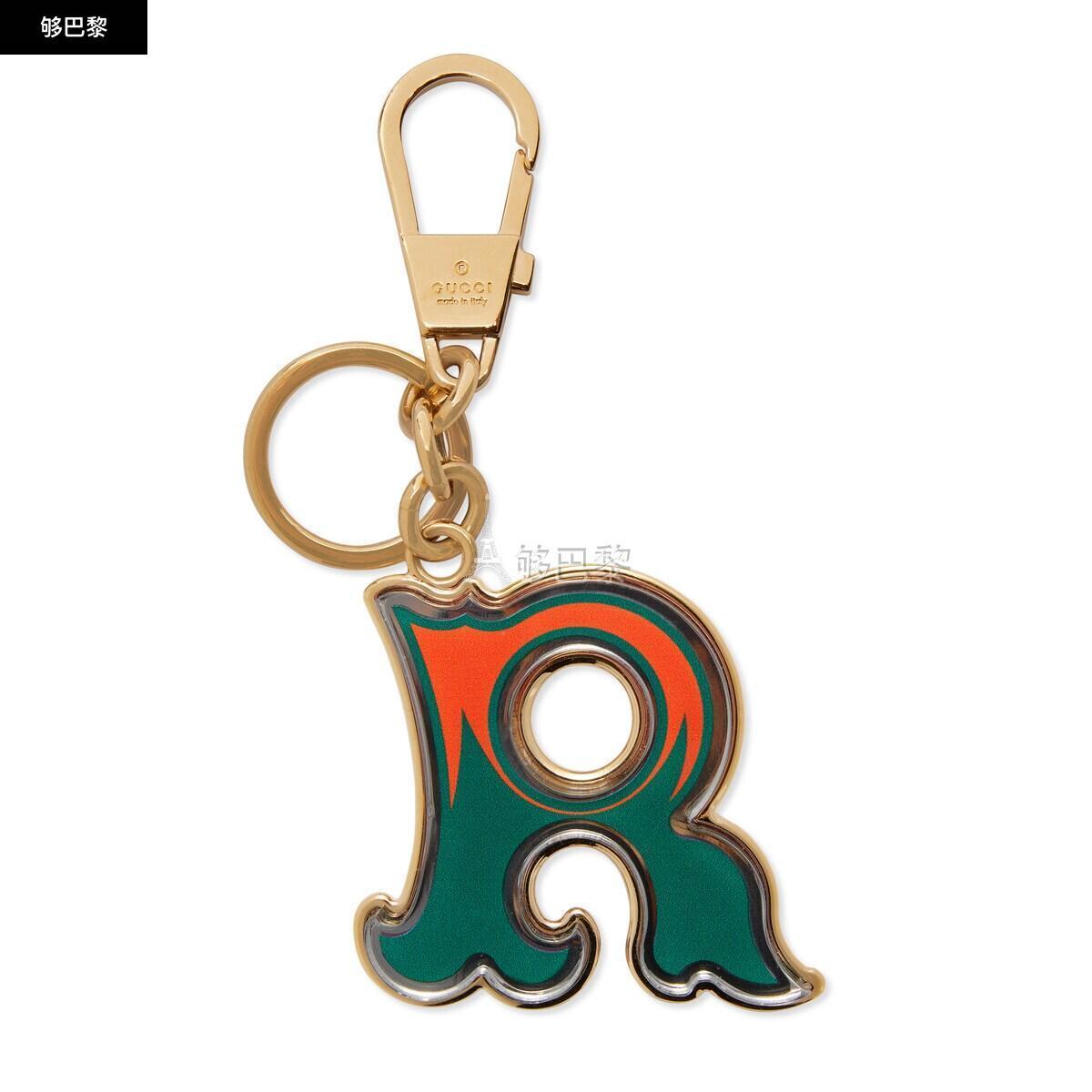 【gucci古驰 钥匙扣】【包邮包税】 gucci古驰 23春夏 女士 字母r造型