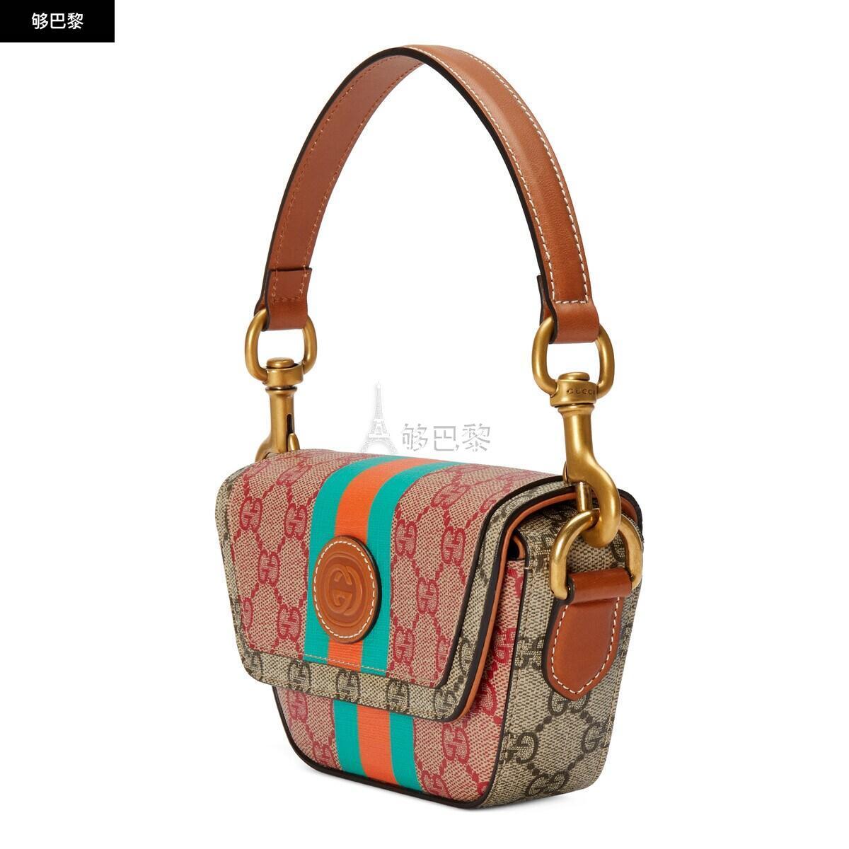 【包邮包税】 gucci古驰 23春夏 男士 中国新年系列gg迷你手提包
