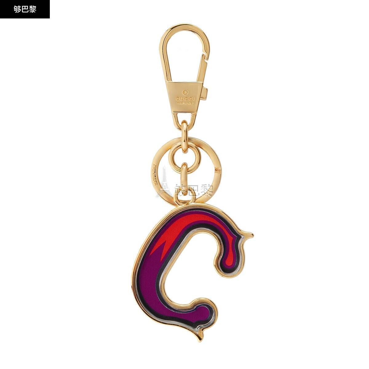 【gucci古驰 钥匙扣】【包邮包税】 gucci古驰 23春夏 女士 字母c造型