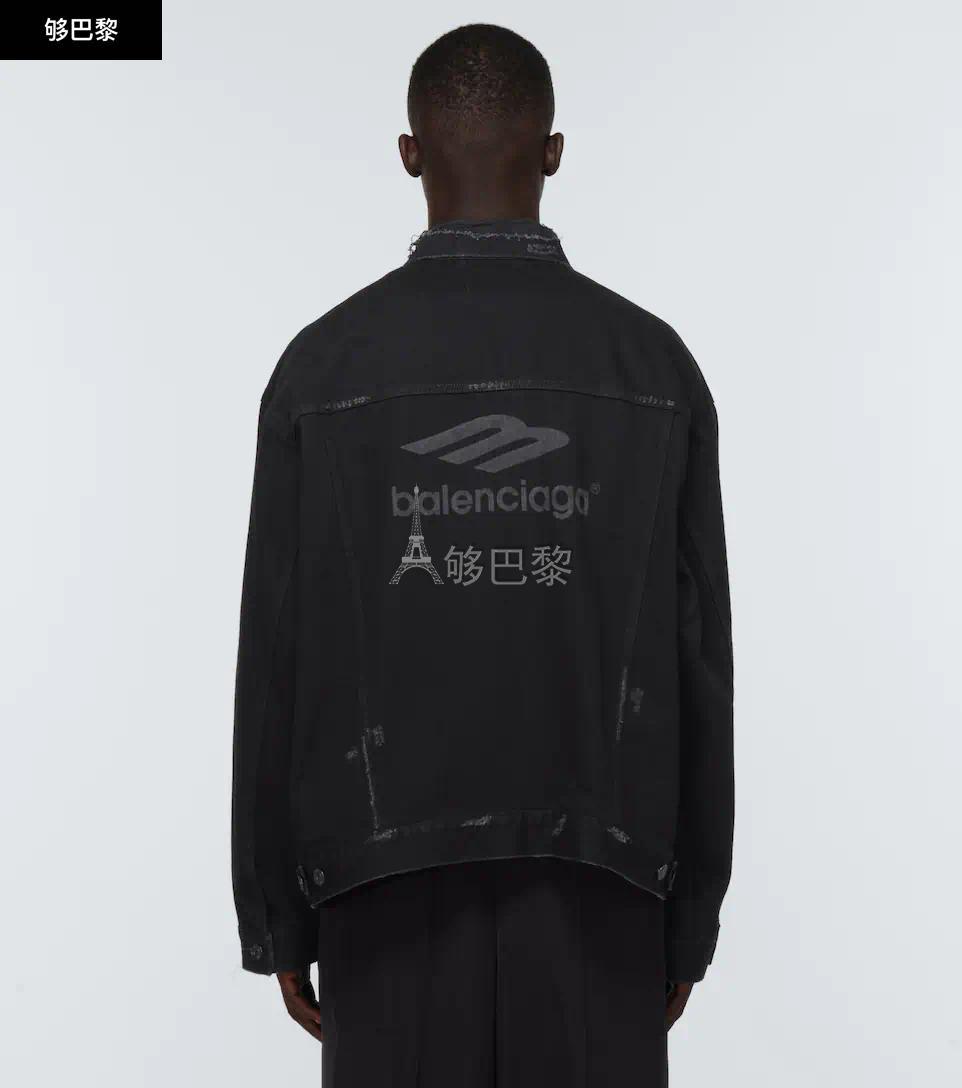 【包邮包税】 balenciaga巴黎世家 23春夏 男士 夹克 3b sports icon